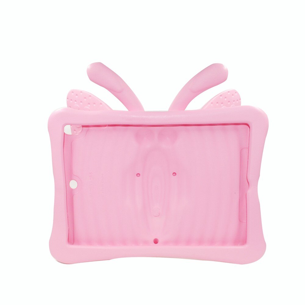 Coque avcec design Papillon iPad 10.2 8th Gen (2020), rose