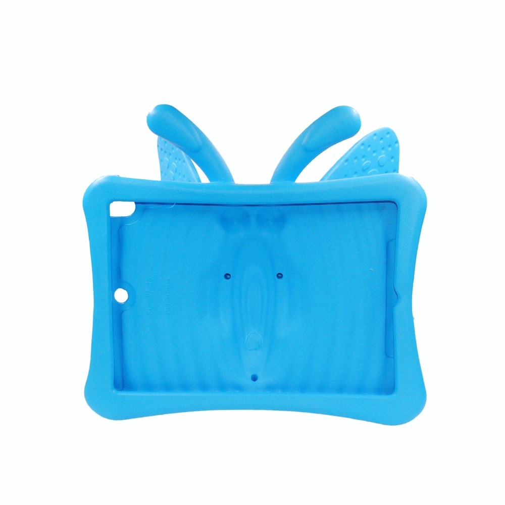 Coque avcec design Papillon iPad 10.2 9th Gen (2021), bleu