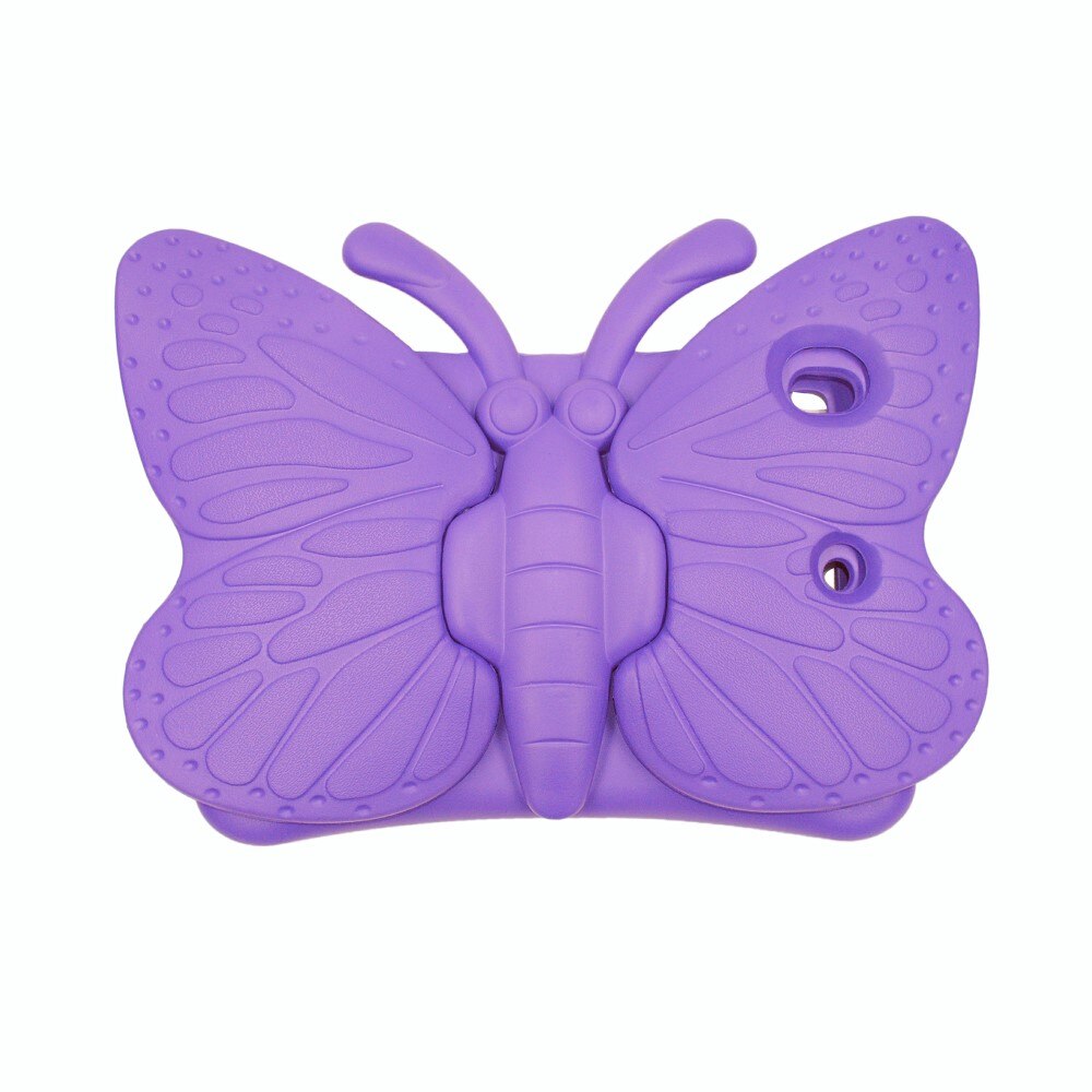 Coque avcec design Papillon iPad 10.2 8th Gen (2020), violet