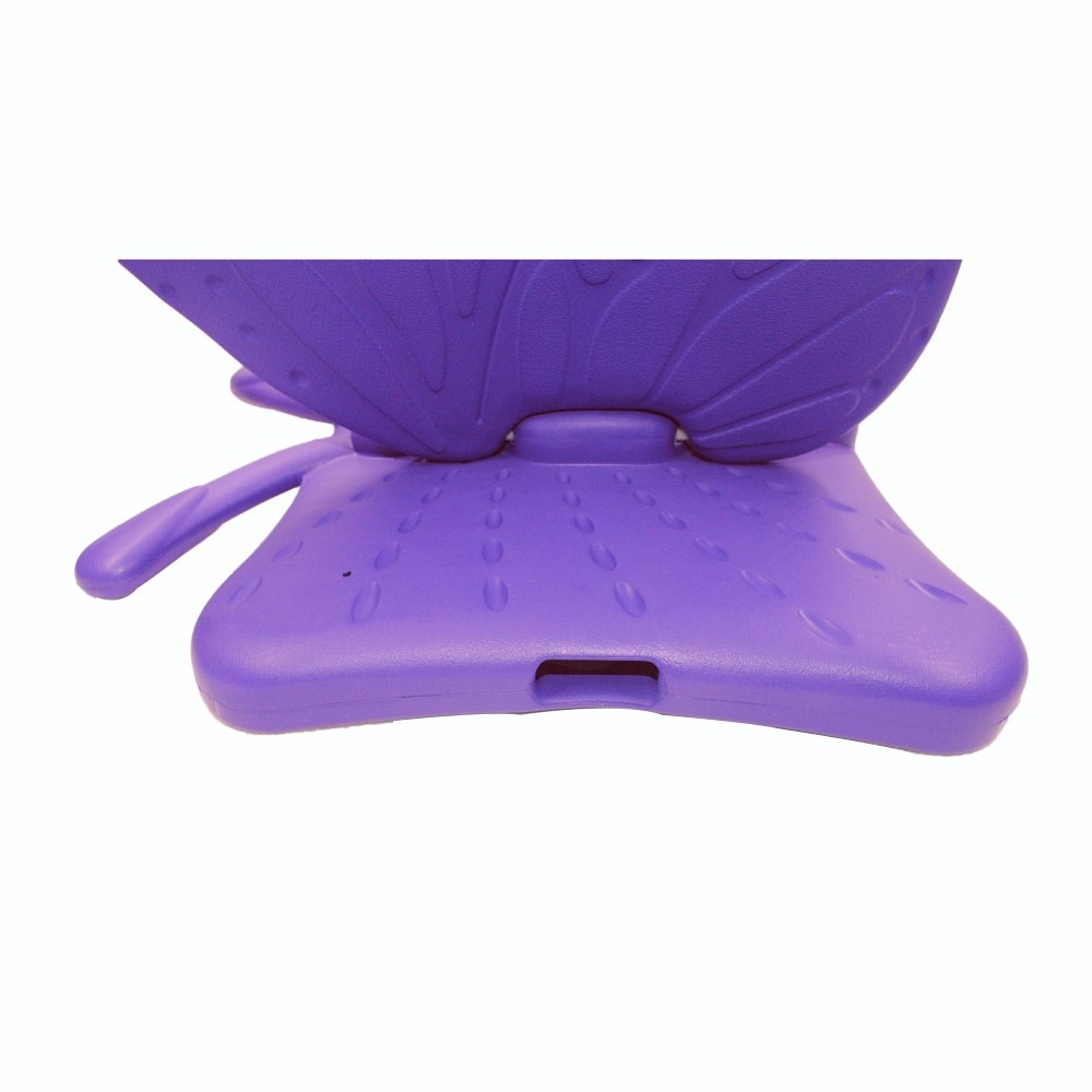 Coque avcec design Papillon iPad 10.2 8th Gen (2020), violet