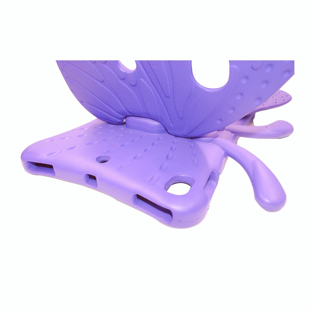 Coque avcec design Papillon iPad 10.2 9th Gen (2021), violet