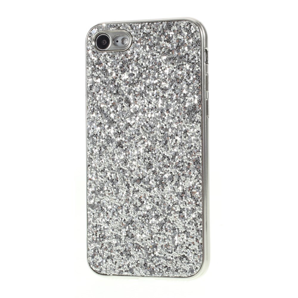 Coque Briller iPhone 7, argent