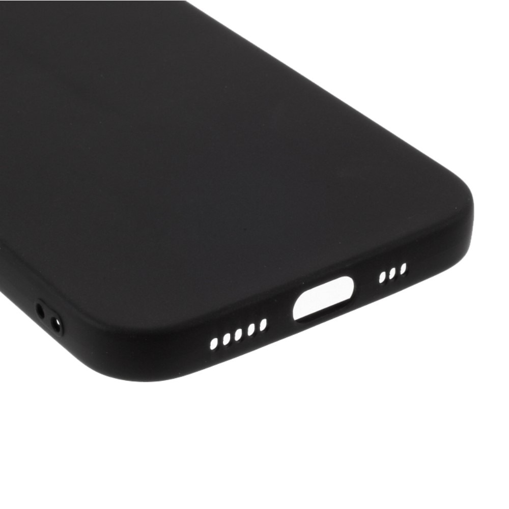 Coque TPU iPhone 12 Mini, noir