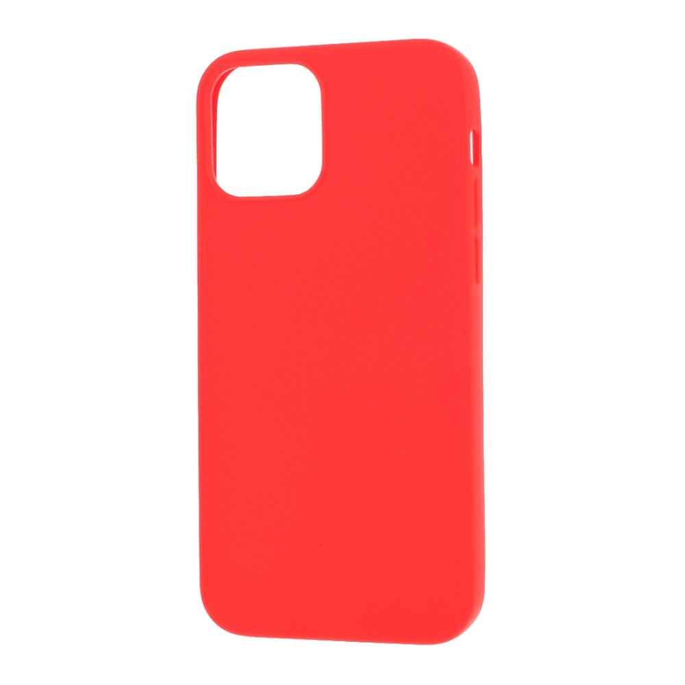 Coque TPU iPhone 12 Mini, rouge