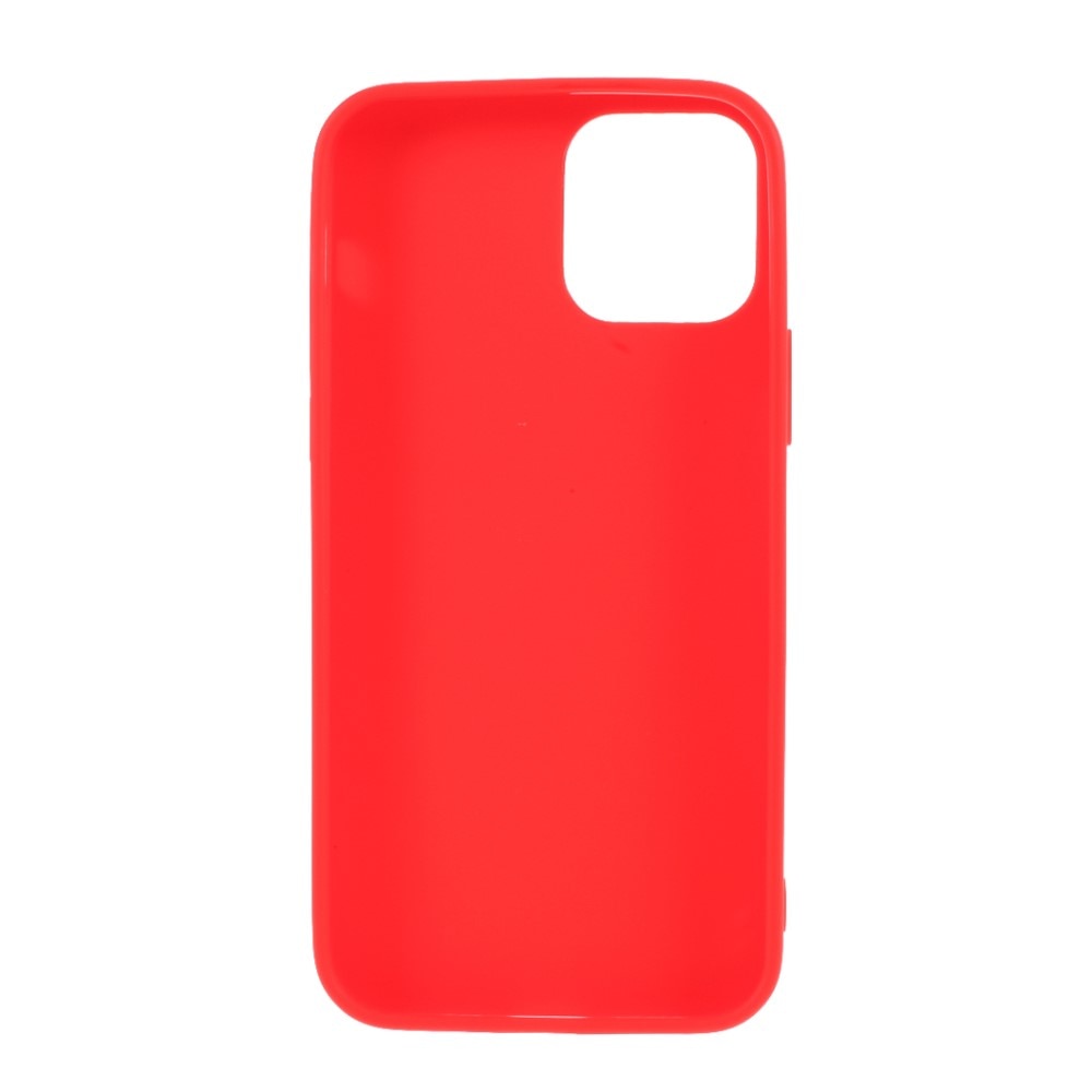 Coque TPU iPhone 12 Mini, rouge