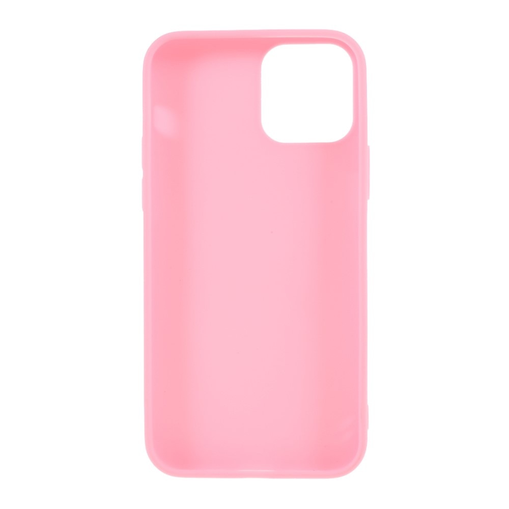 Coque TPU iPhone 12 Mini, rose