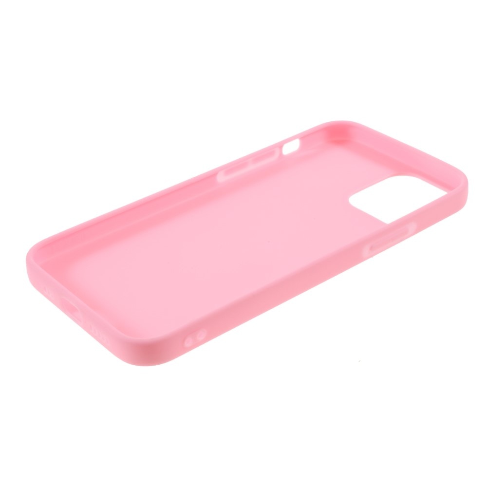 Coque TPU iPhone 12 Mini, rose