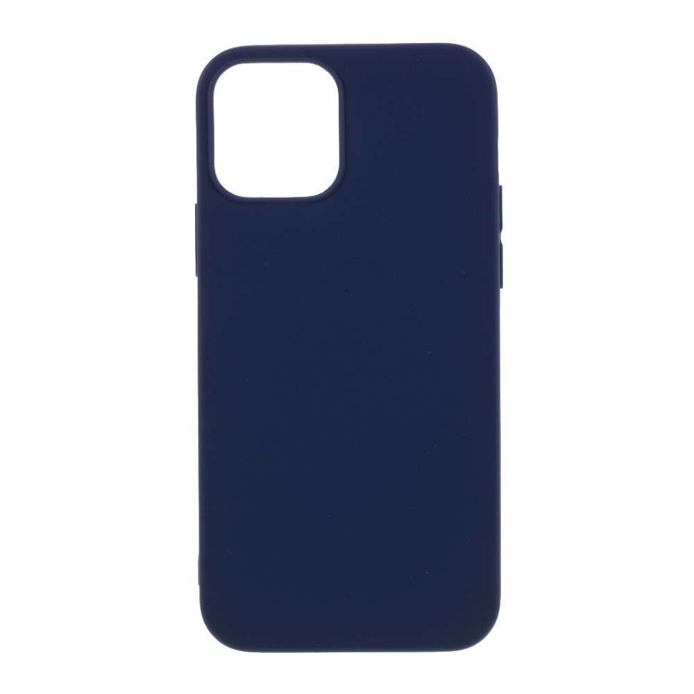 Coque TPU iPhone 12 Mini, bleu foncé