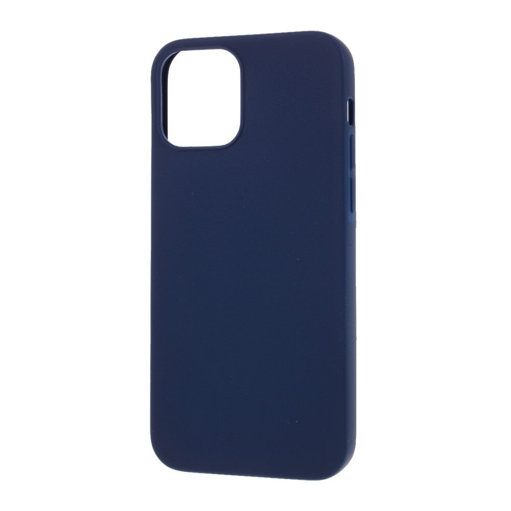 Coque TPU iPhone 12 Mini, bleu foncé