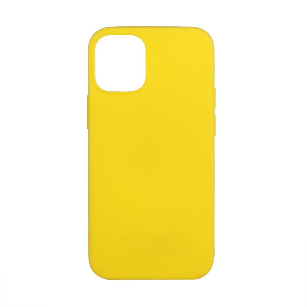 Coque TPU iPhone 12 Mini, Jaune