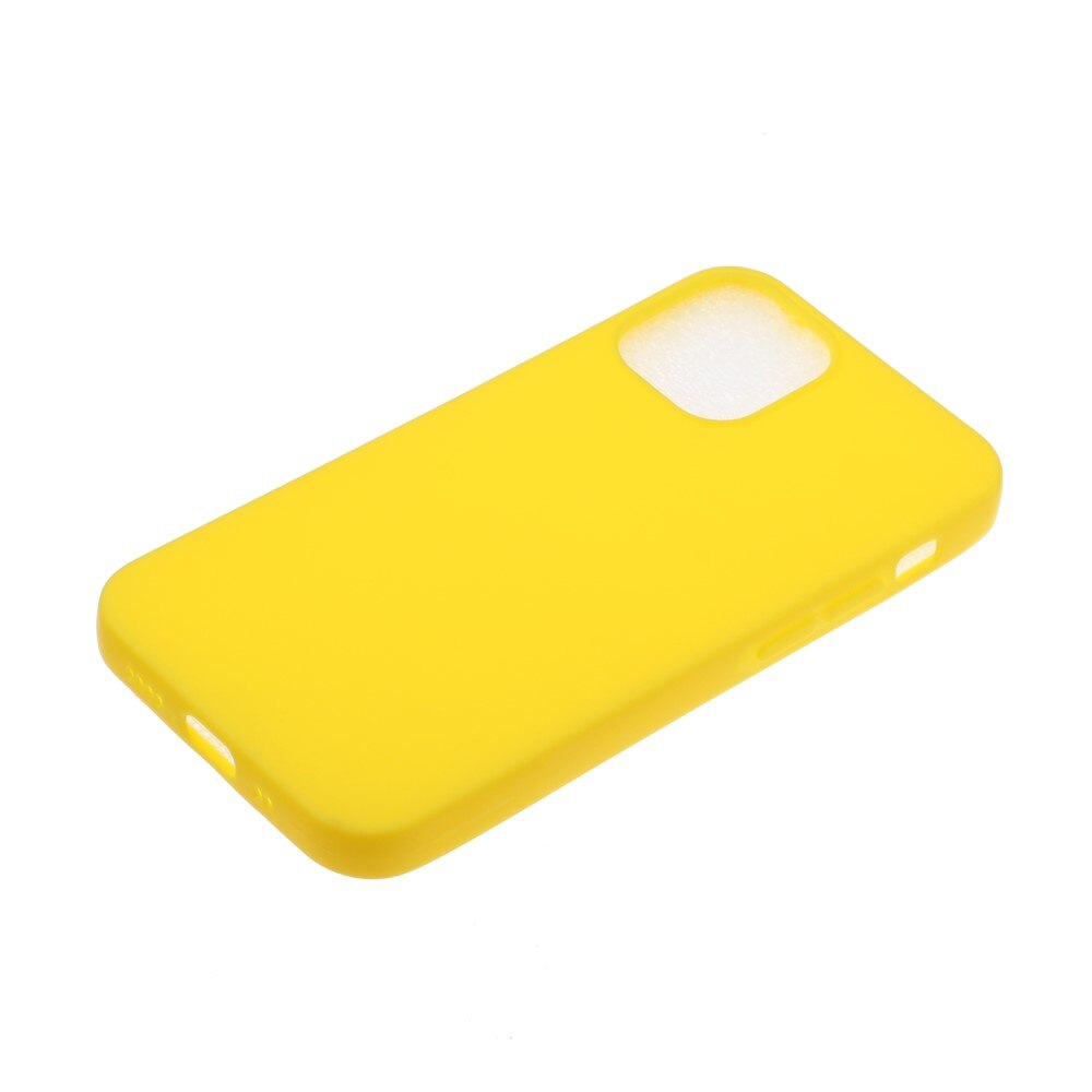 Coque TPU iPhone 12 Mini, Jaune