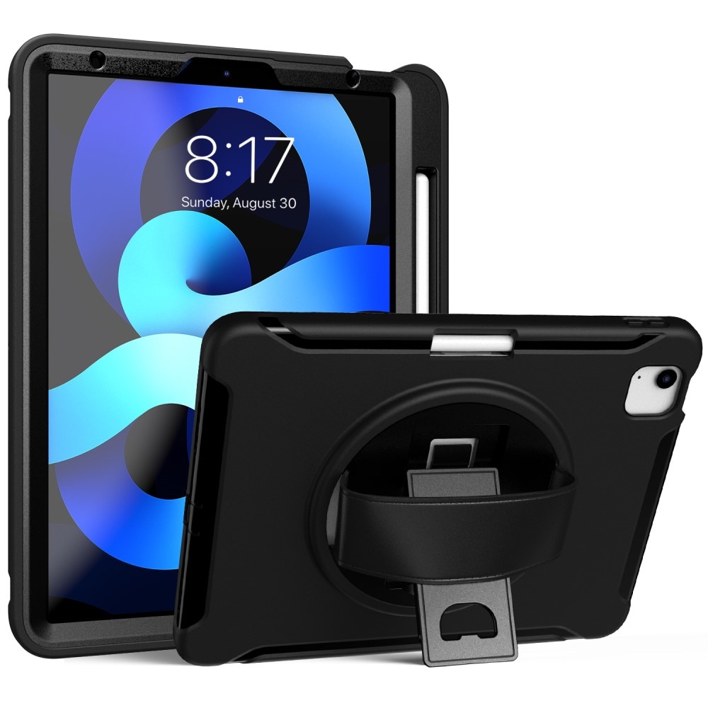 Coque hybride antichoc Apple iPad Air 11 7th Gen (2025), noir