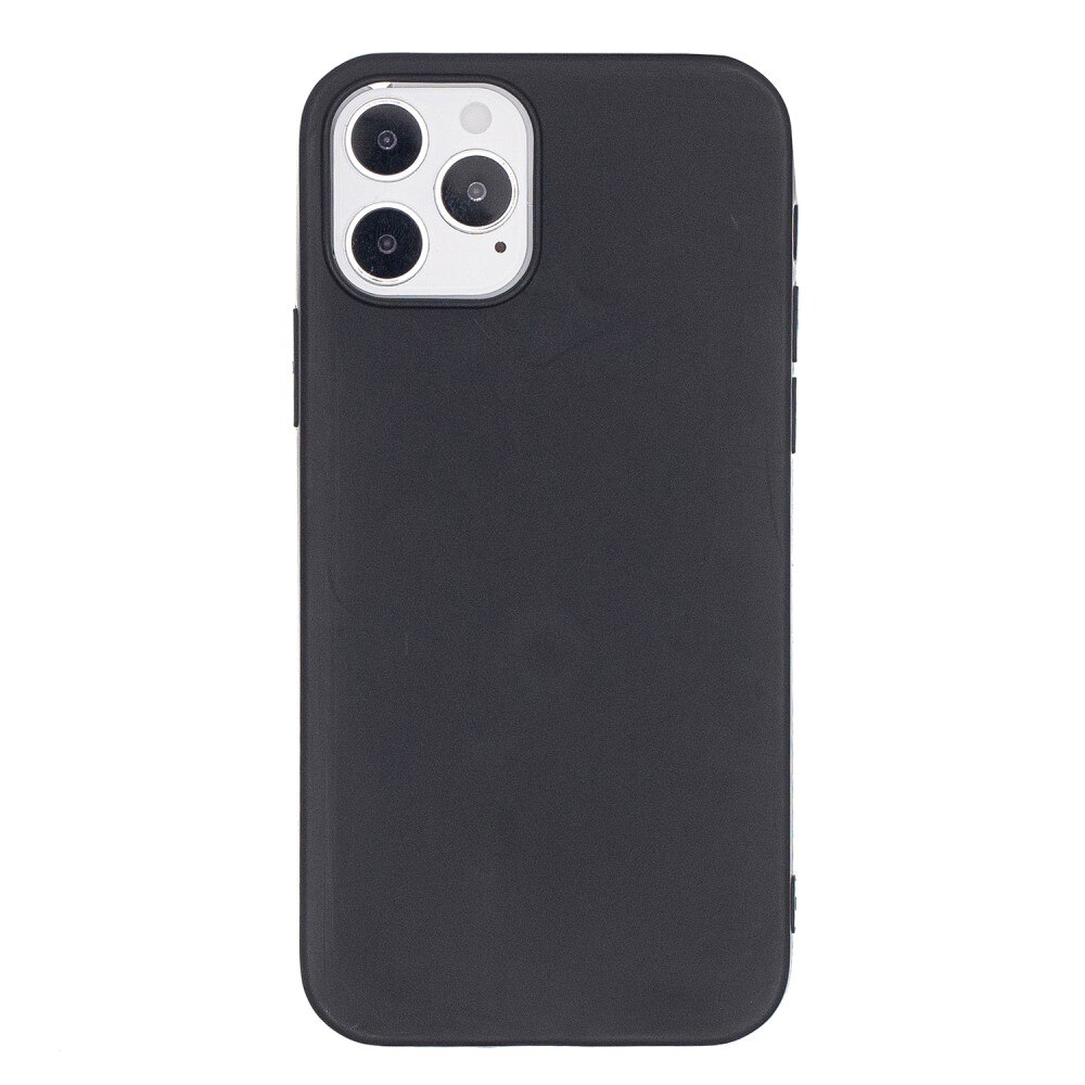 Coque TPU iPhone 12/iPhone 12 Pro, Noir