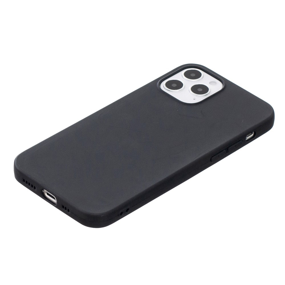 Coque TPU iPhone 12/iPhone 12 Pro, Noir