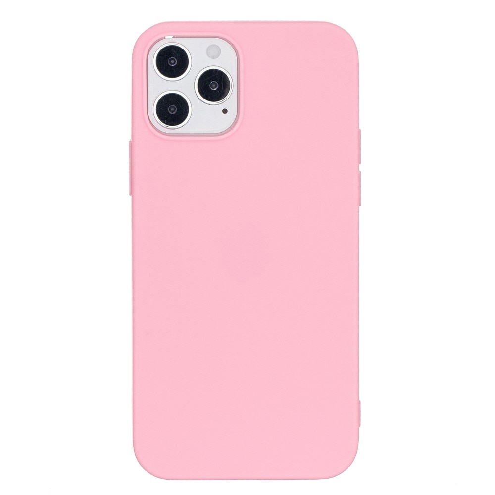 Coque TPU iPhone 12/iPhone 12 Pro, Rose