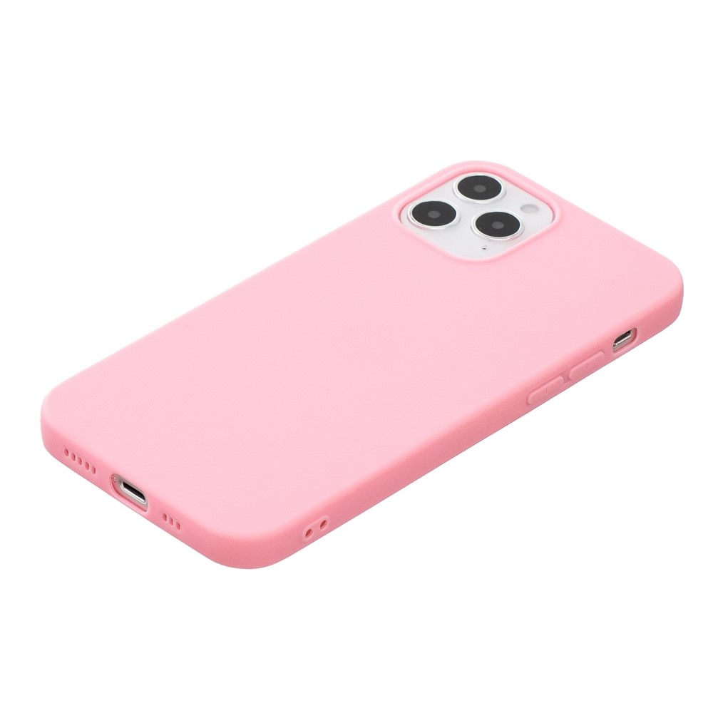 Coque TPU iPhone 12/iPhone 12 Pro, Rose