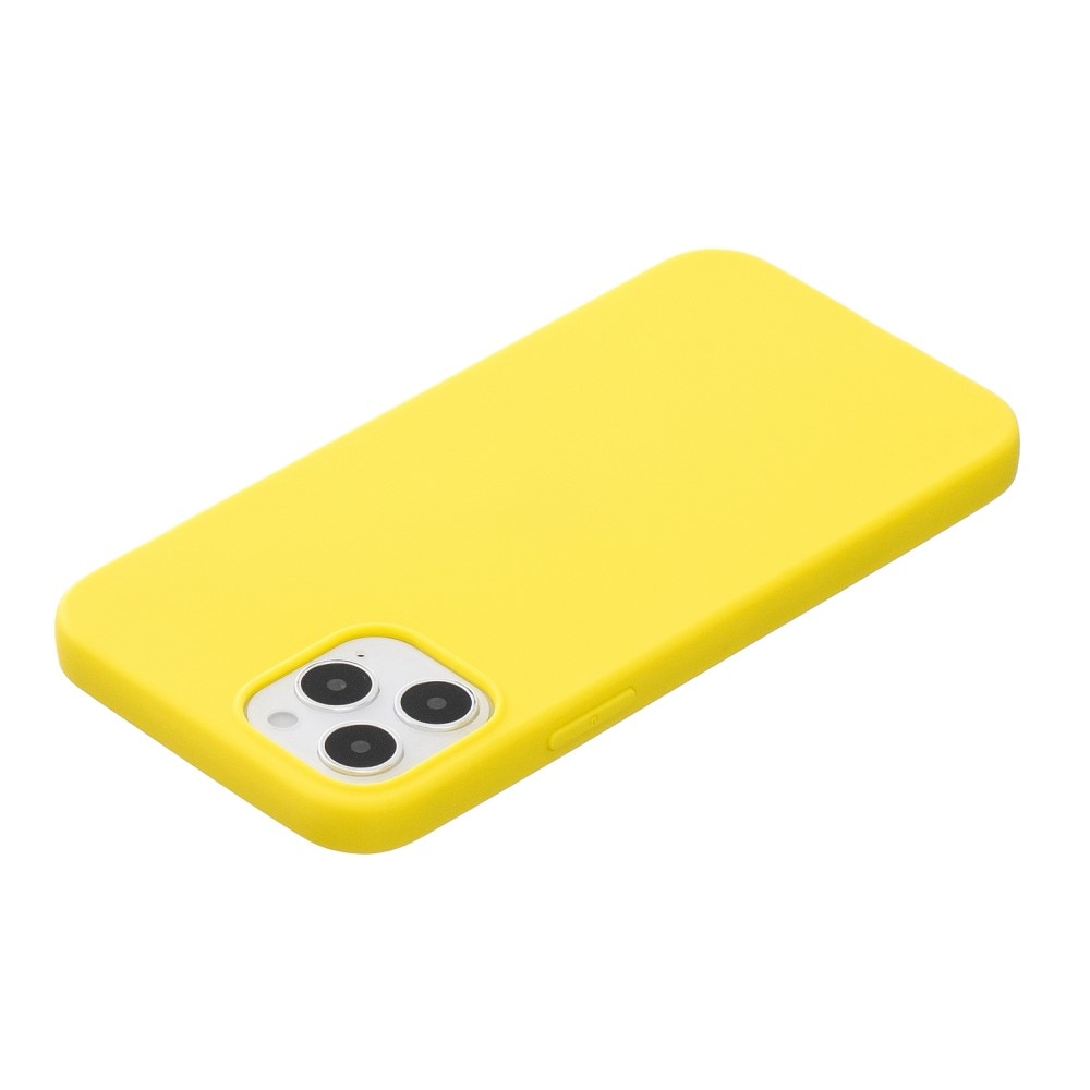 Coque TPU iPhone 12/12 Pro Jaune