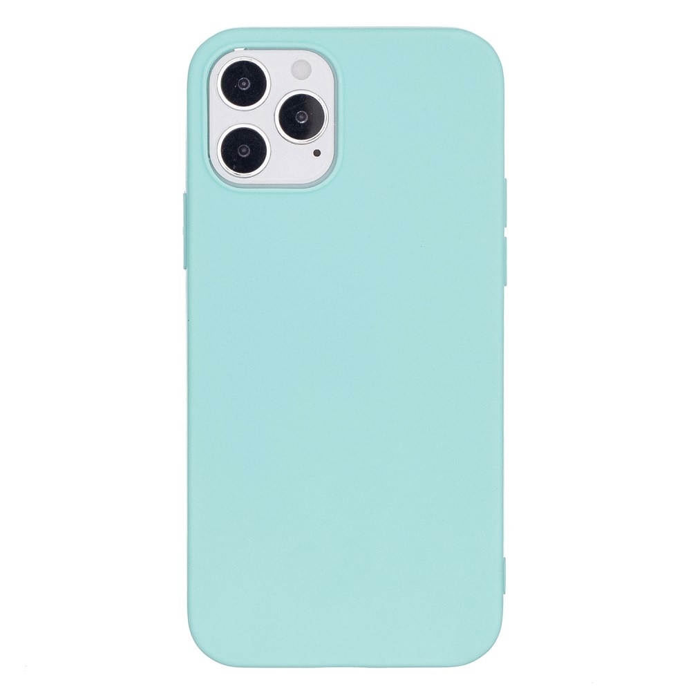 Coque TPU iPhone 12/12 Pro Turquoise