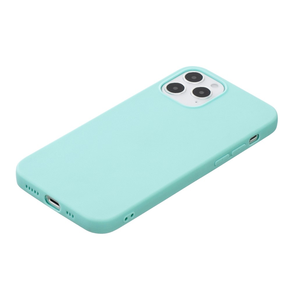 Coque TPU iPhone 12/12 Pro Turquoise