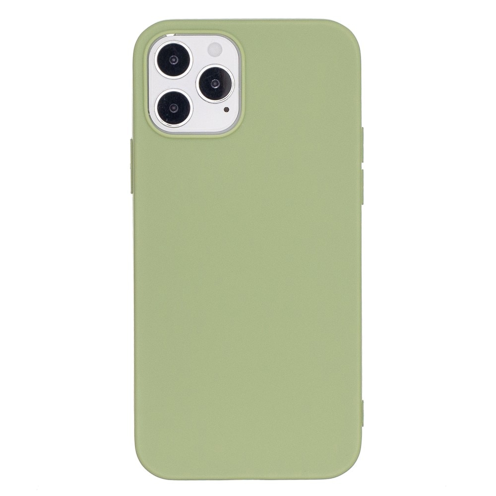 Coque TPU iPhone 12/iPhone 12 Pro, Vert