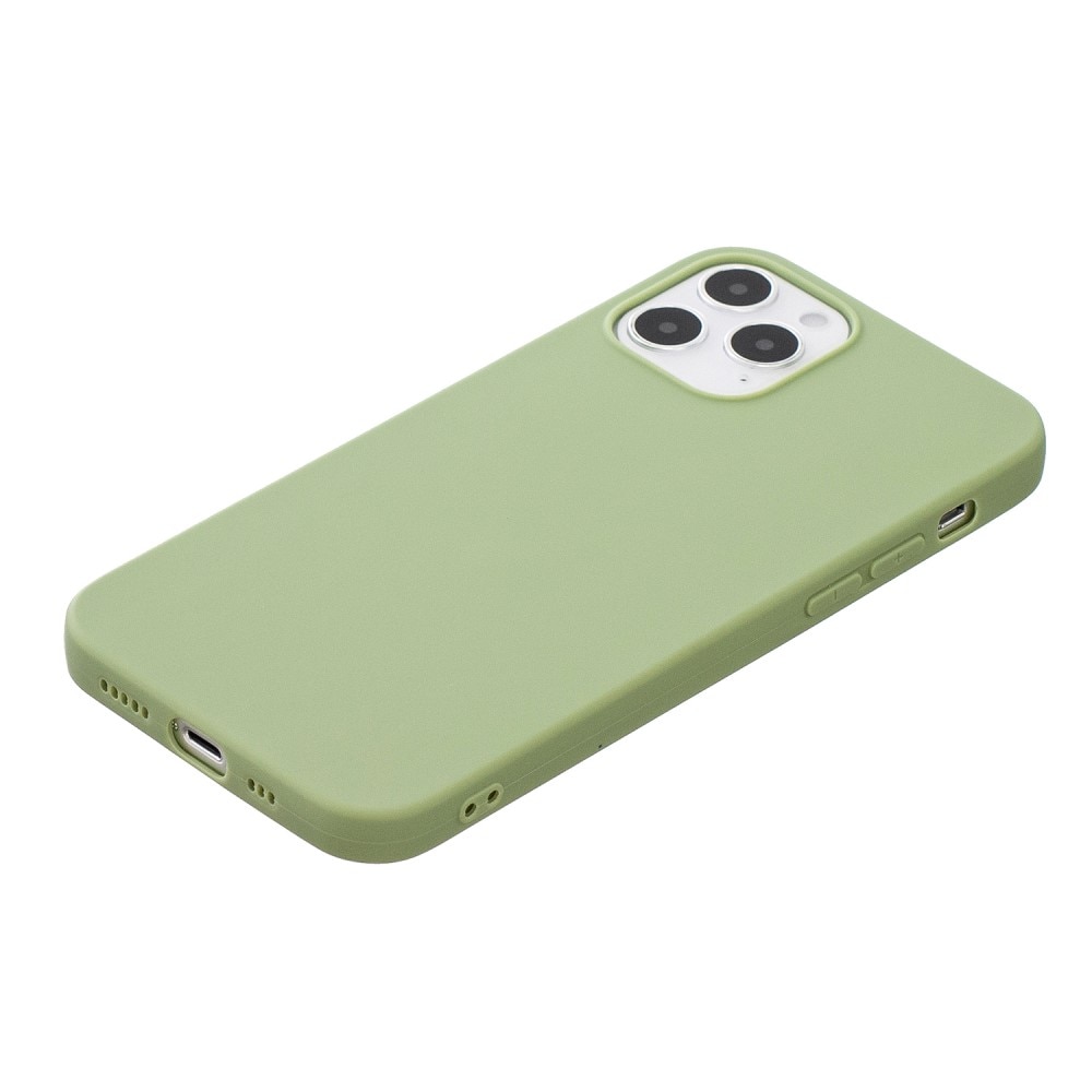 Coque TPU iPhone 12/iPhone 12 Pro, Vert