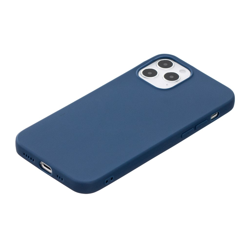 Coque TPU iPhone 12/12 Pro Bleu