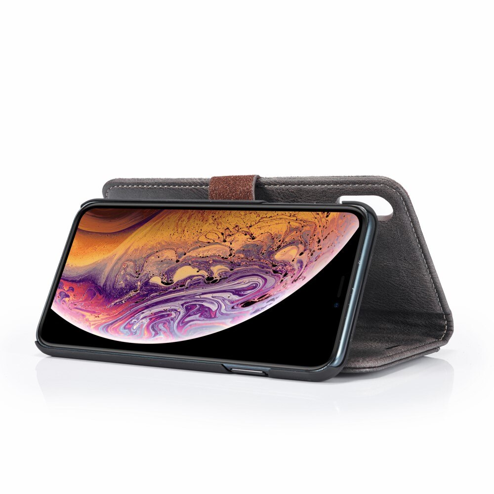 Étui portefeuille Magnet Wallet iPhone Xs Max, Brown