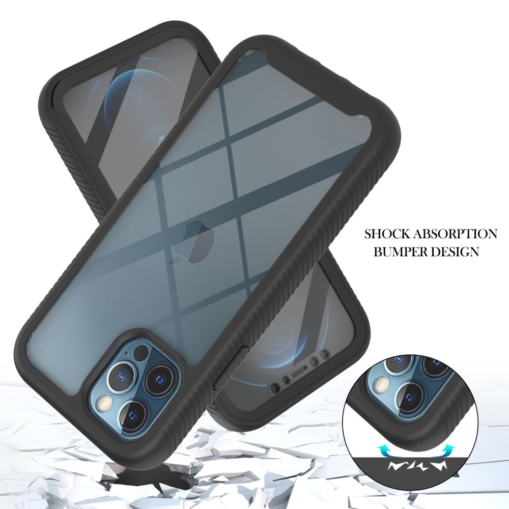 Coque Full Protection iPhone 12 Pro Max, Noir