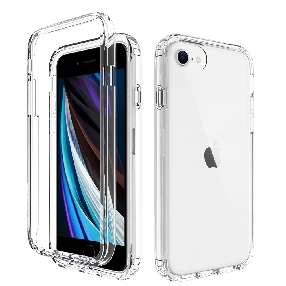 Coque de couverture complète iPhone SE (2020), transparent