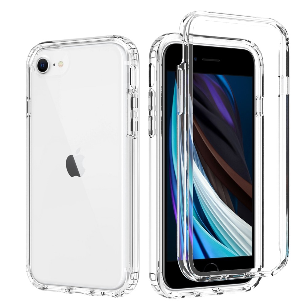 Coque de couverture complète iPhone SE (2020), transparent