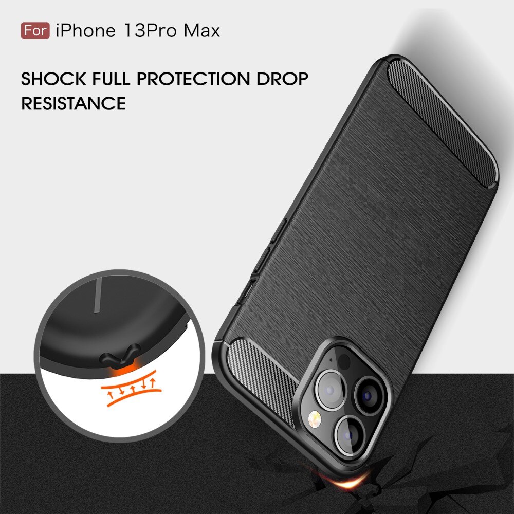 Coque TPU Brushed Apple iPhone 13 Pro Max, [FÄRG}