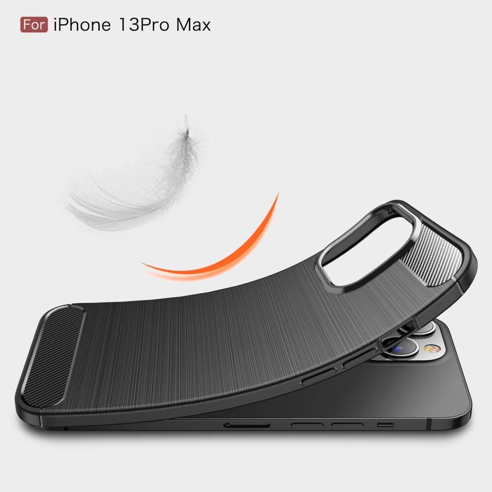 Coque Brushed TPU Case iPhone 13 Pro Max Black