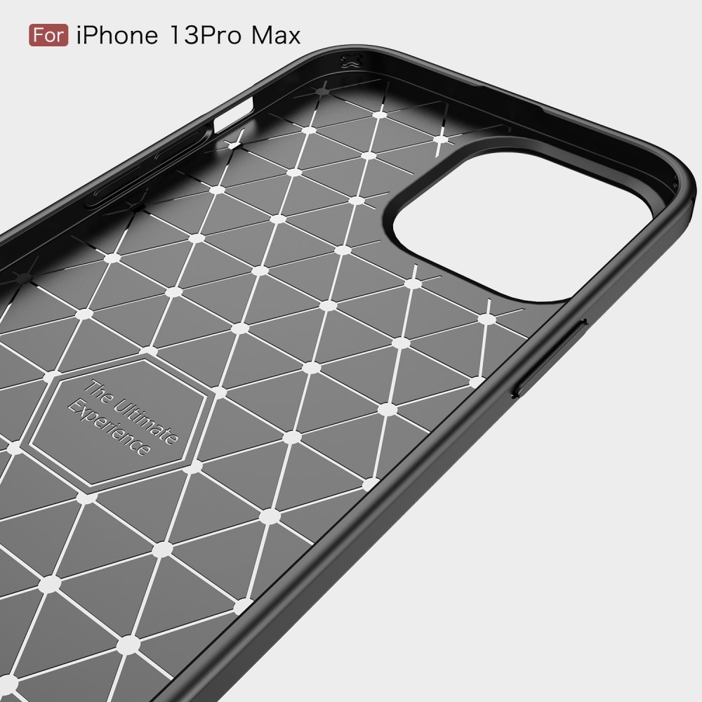 Coque Brushed TPU Case iPhone 13 Pro Max Black