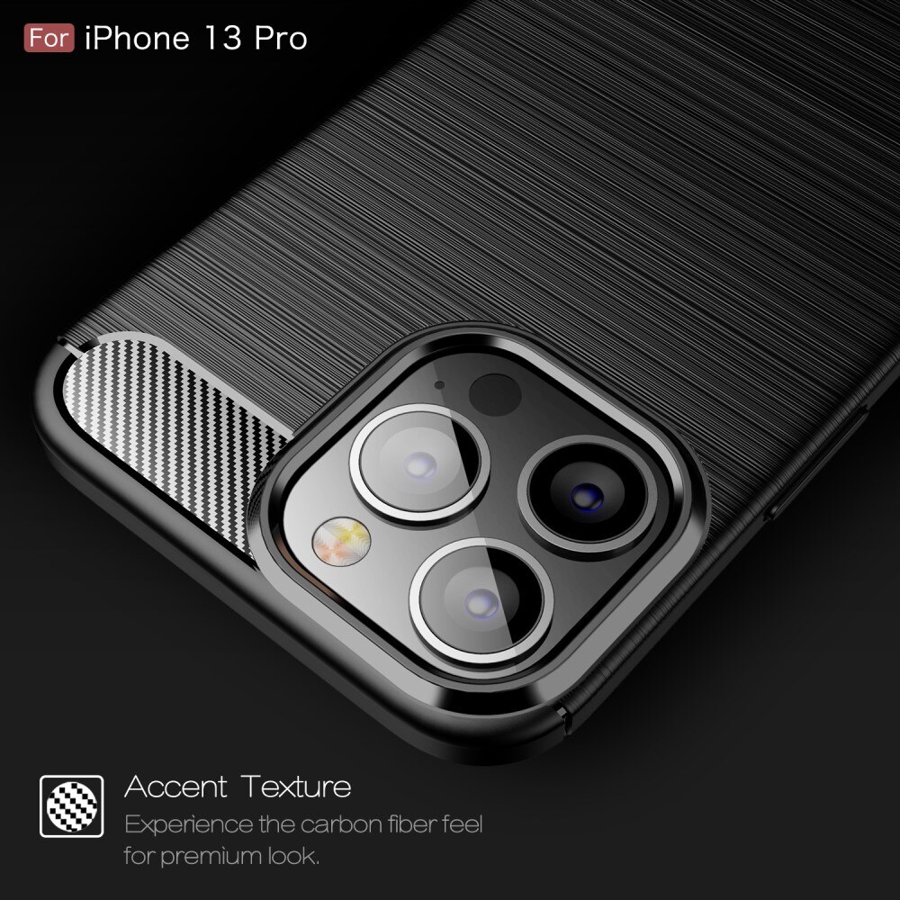 Coque TPU Brushed iPhone 13 Pro, [FÄRG}
