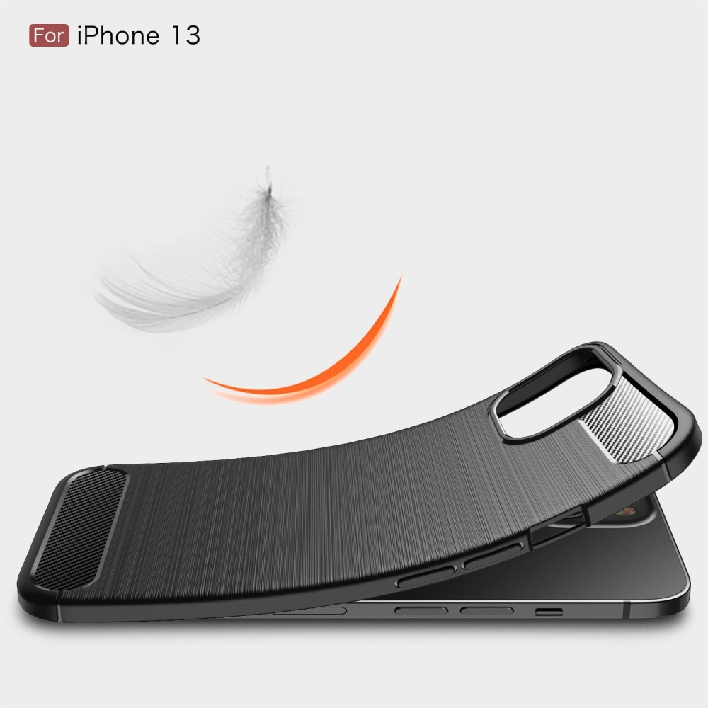 Coque Brushed TPU Case iPhone 13 Black