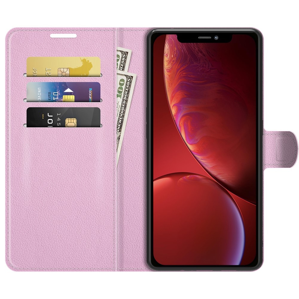 Coque portefeuille iPhone 13 Mini, Rose