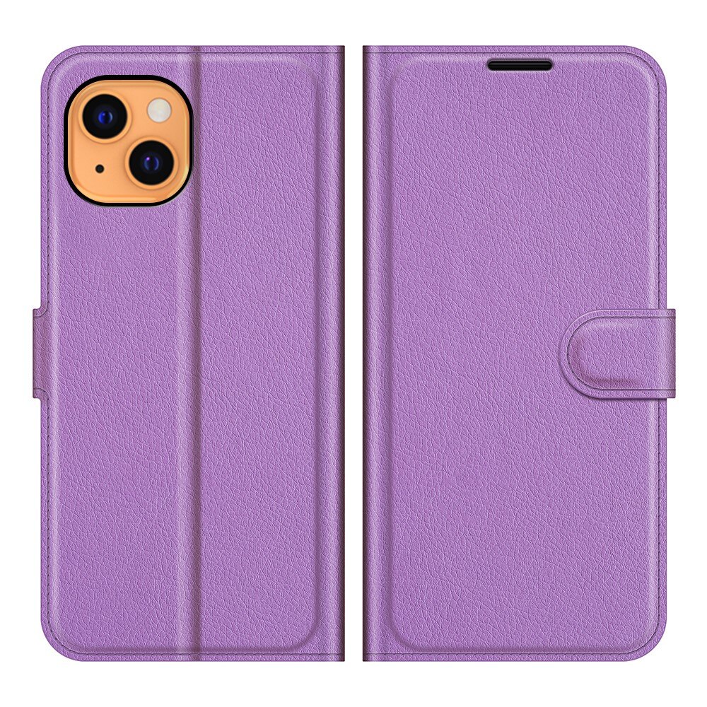 Coque portefeuille iPhone 13 Mini Violet