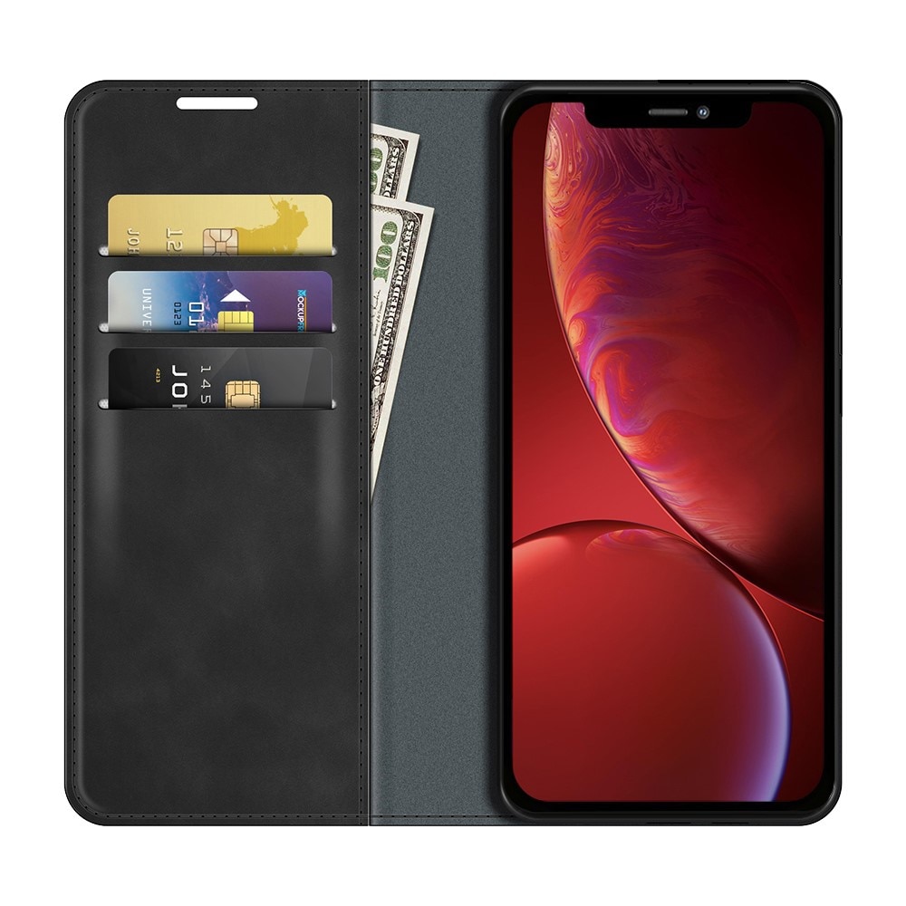 Kit pour iPhone 13 : Coque portefeuille Fine et protecteur d’écran