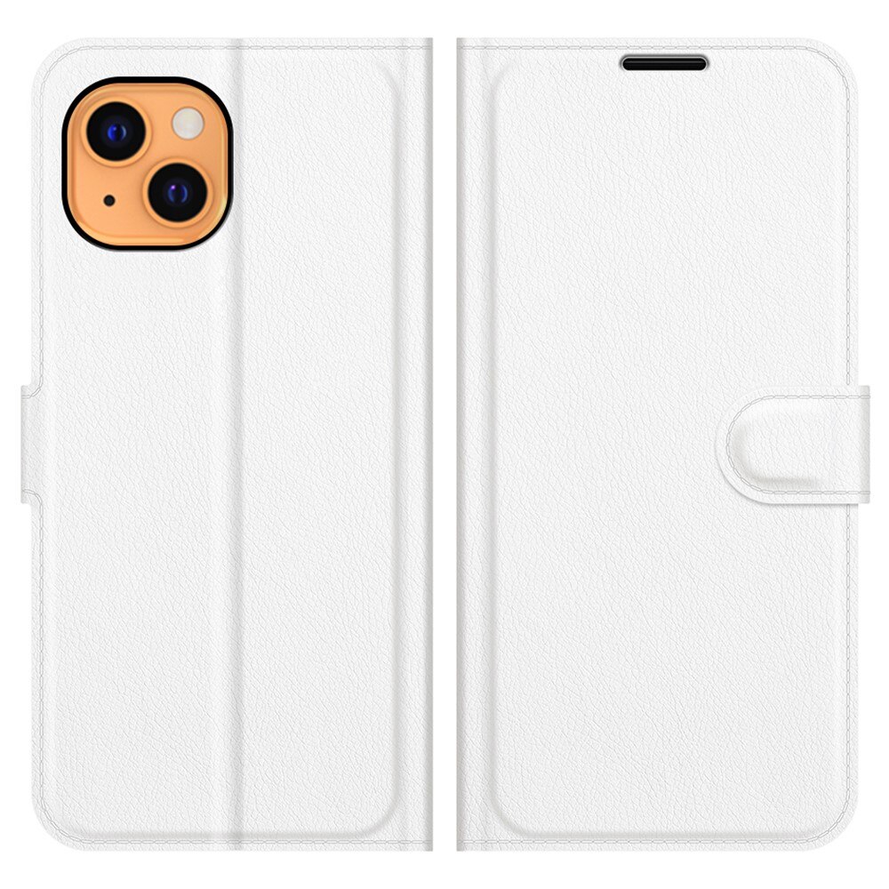 Coque portefeuille Apple iPhone 13, Blanc