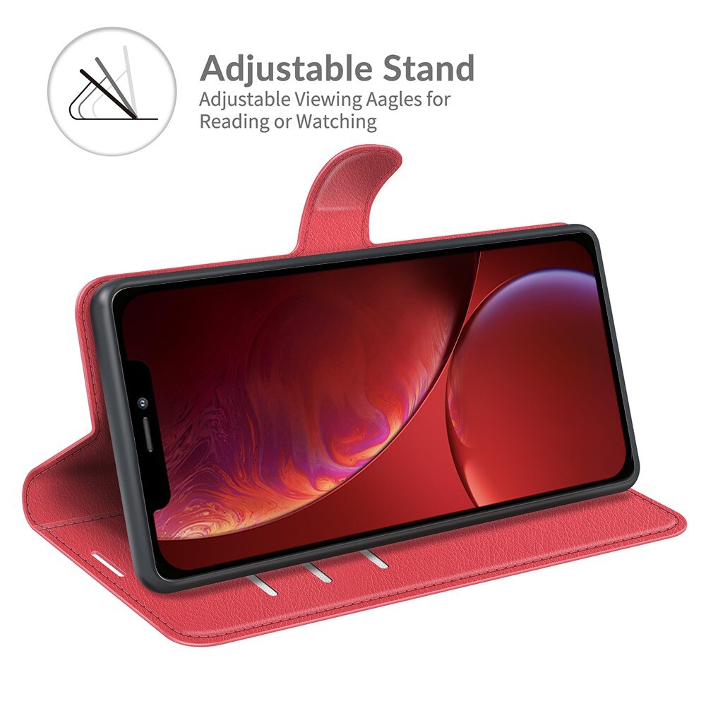 Coque portefeuille Apple iPhone 13, Rouge