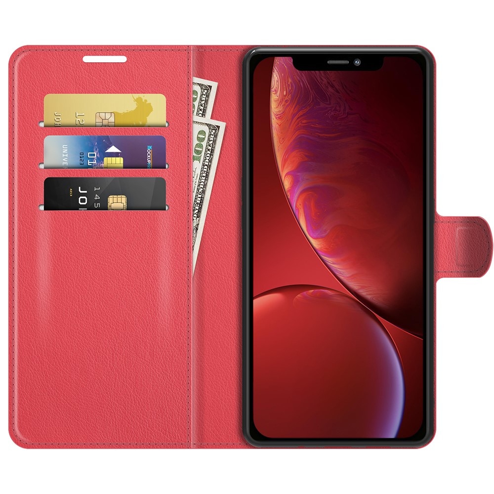 Coque portefeuille Apple iPhone 13, Rouge