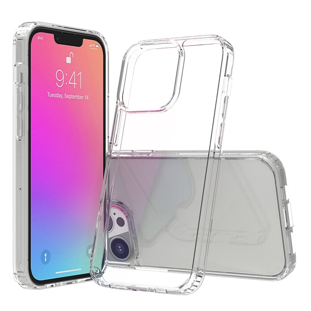 Coque hybride Crystal Hybrid pour iPhone 13 Pro, transparent