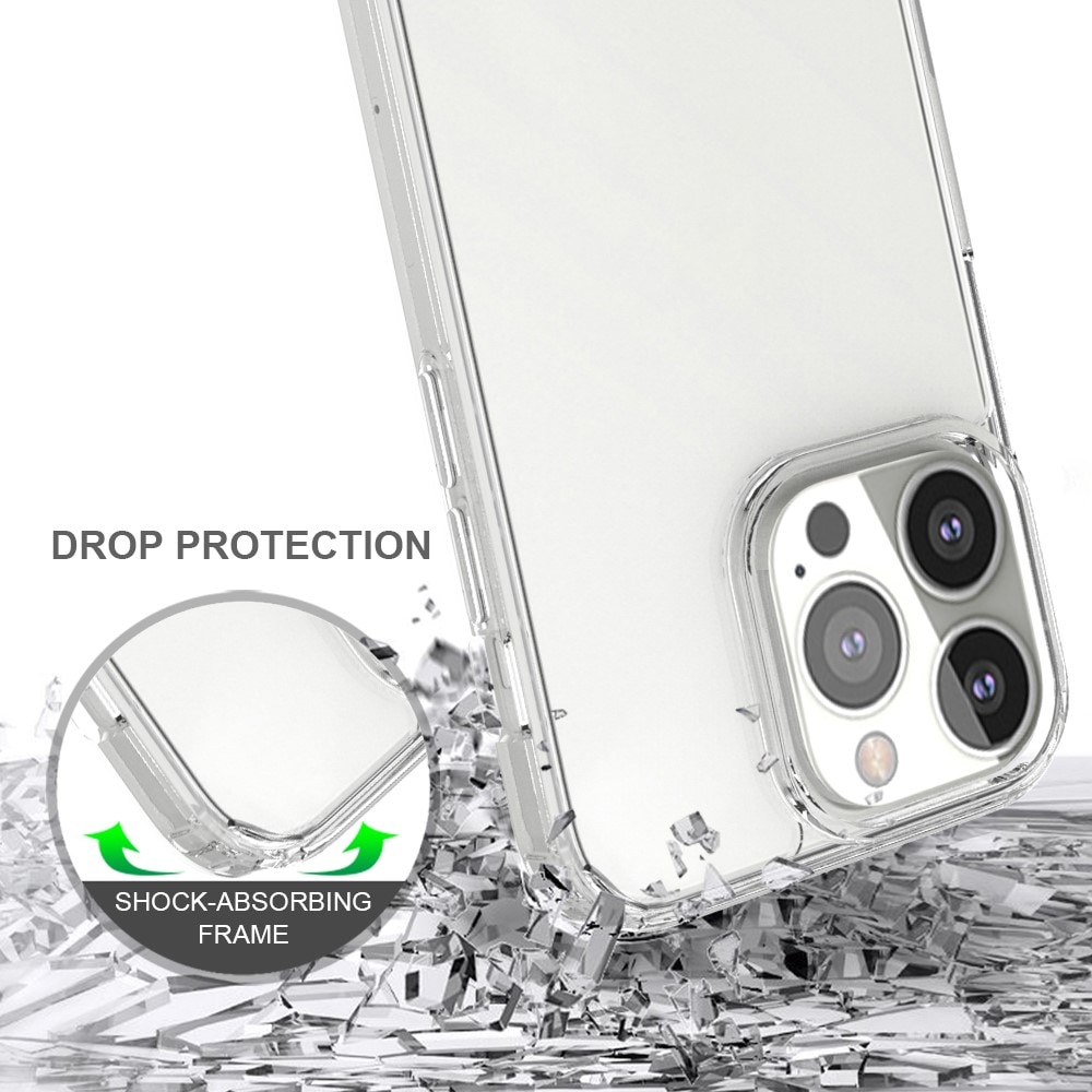 Coque hybride Crystal Hybrid pour iPhone 13 Pro, transparent