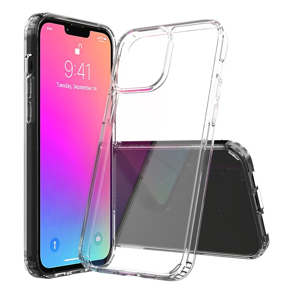 Coque hybride Crystal Hybrid pour iPhone 13 Pro Max, transparent