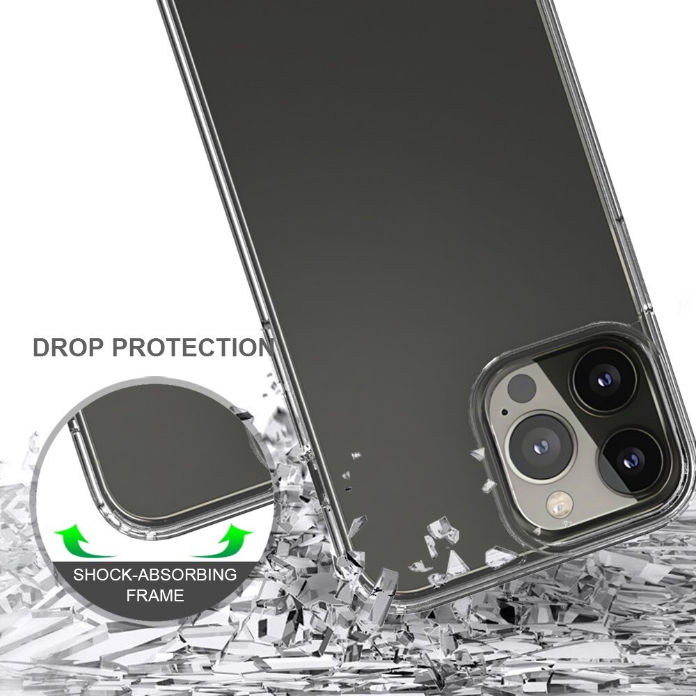 Coque hybride Crystal Hybrid pour iPhone 13 Pro Max, transparent