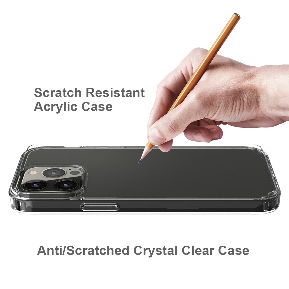 Coque hybride Crystal Hybrid pour iPhone 13 Pro Max, transparent
