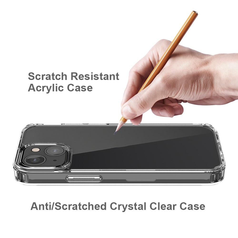 Coque hybride Crystal Hybrid pour iPhone 13 Mini, transparent