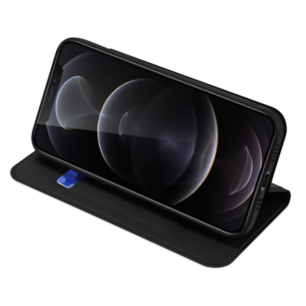 Étui portefeuille Skin Pro Series Apple iPhone 13 Pro, Noir