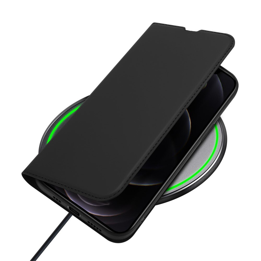 Étui portefeuille Skin Pro Series Apple iPhone 13 Pro, Noir