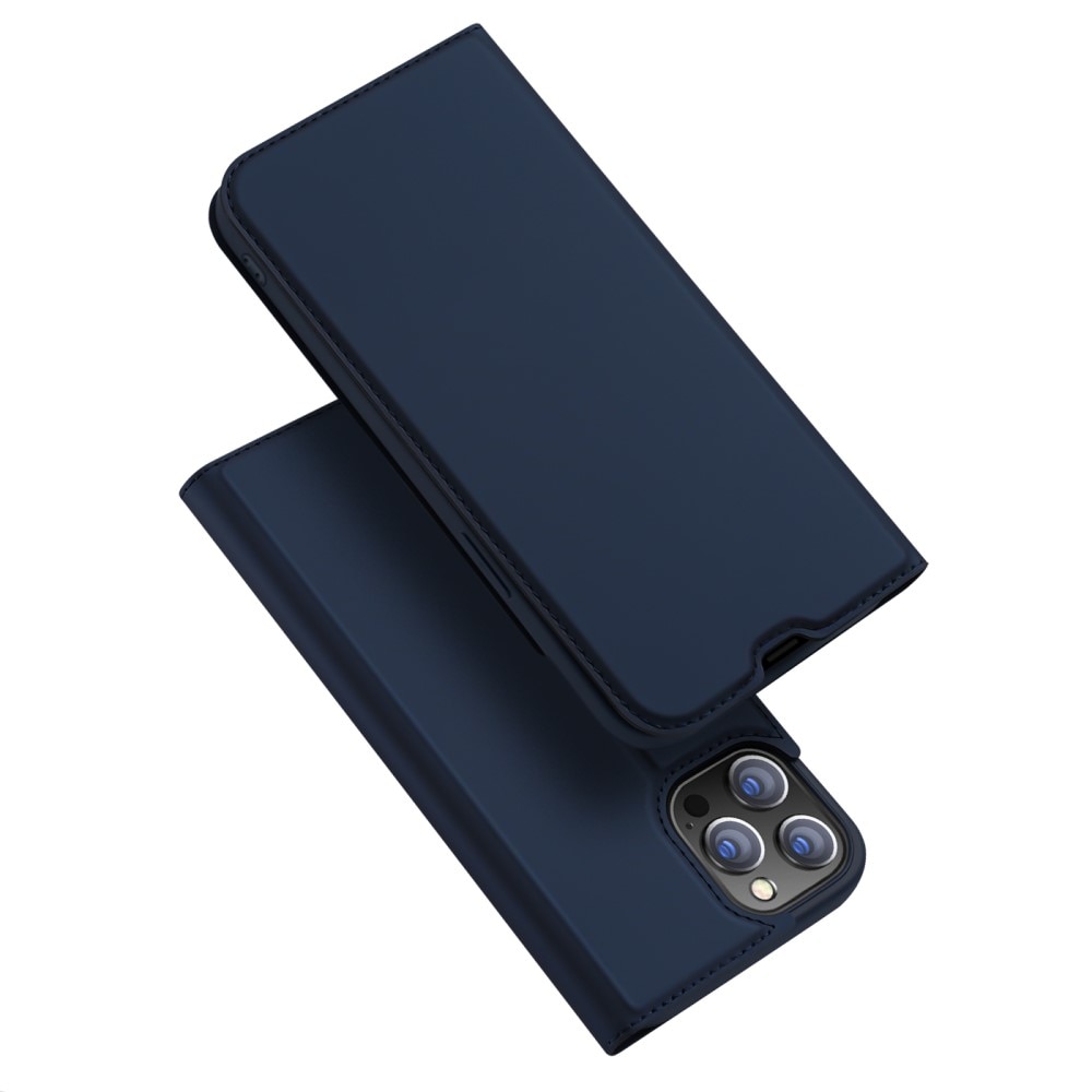 Étui portefeuille Skin Pro Series iPhone 13 Pro Navy